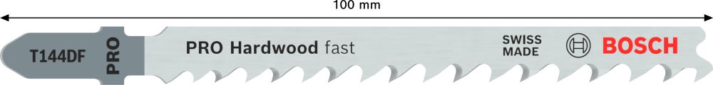 Bosch PRO Hardwood fast T144DF Stichsägeblatt, 100 mm, 5-tlg. Produktbild img4 L