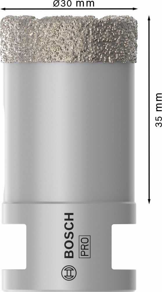 Bosch PRO Ceramic Trockenbohrkrone, 30 x 35 x 14 mm Produktbild img5 L