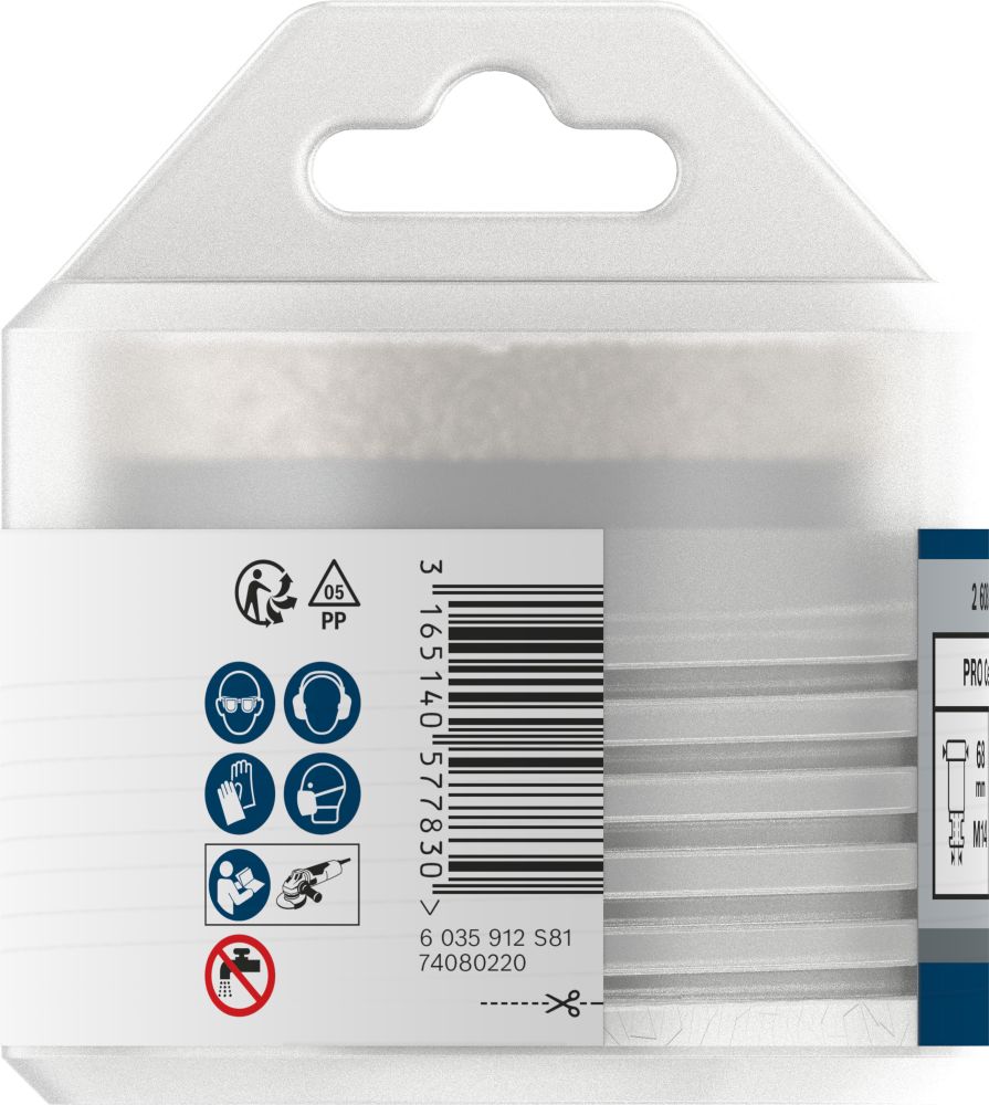 Bosch PRO Ceramic Trockenbohrkrone, 68 x 35 x 14 mm Produktbild img4 L