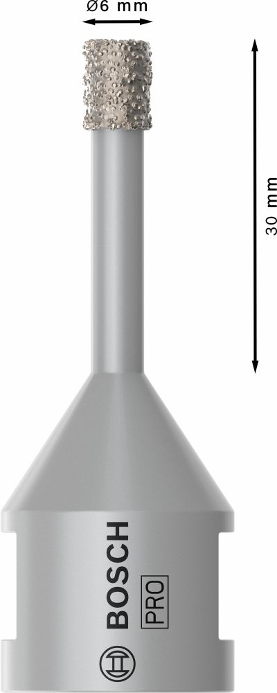 Bosch PRO Ceramic Trockenbohrkrone, 6 x 30 x 14 mm Produktbild img5 L