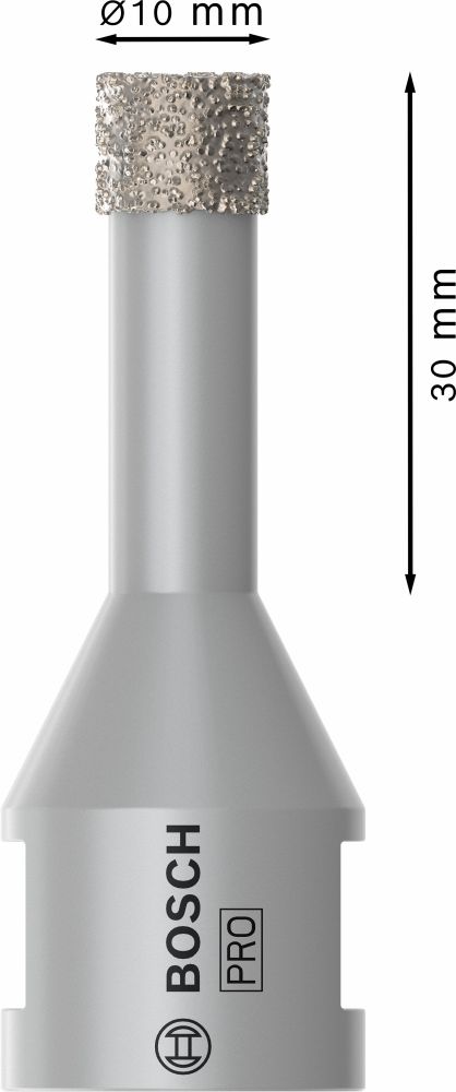 Bosch PRO Ceramic Trockenbohrkrone, 10 x 30 x 14 mm Produktbild img5 L