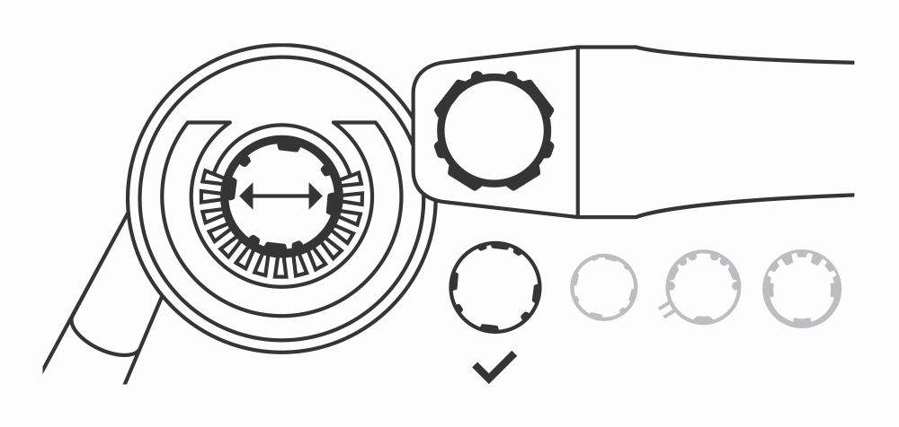 Bosch PRO Absaughaube, ohne Schlüssel, 115/125 mm Produktbild img4 L