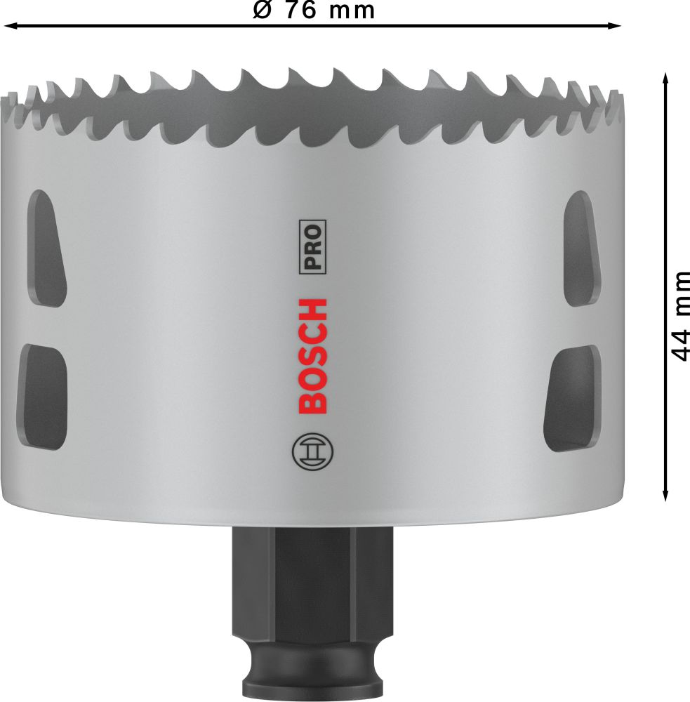 Bosch PRO Multi Material PC Plus Lochsäge, 76 mm Produktbild img5 L