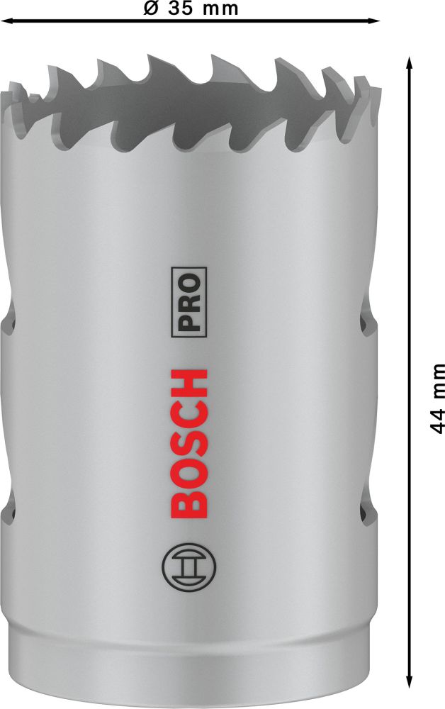 Bosch PRO Multi Material Lochsäge, 35 mm, mit Gewinde Produktbild img5 L