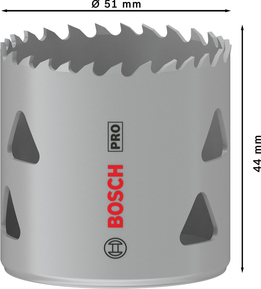 Bosch PRO Multi Material Lochsäge, 51 mm, mit Gewinde Produktbild img5 L