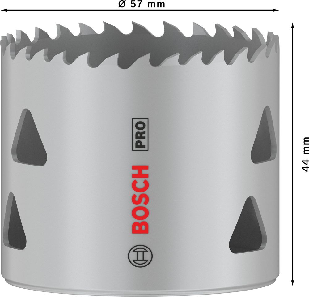 Bosch PRO Multi Material Lochsäge, 57 mm, mit Gewinde Produktbild img5 L