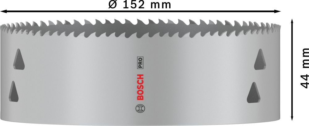 Bosch PRO Multi Material Lochsäge, 152 mm, mit Gewinde Produktbild img5 L