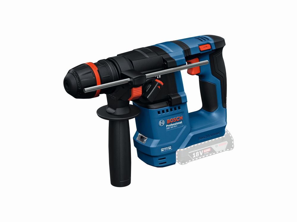Bosch PRO Akku-Bohrhammer mit ONECHUCK GBH 18V-18 X in L-BOXX Produktbild img2 L