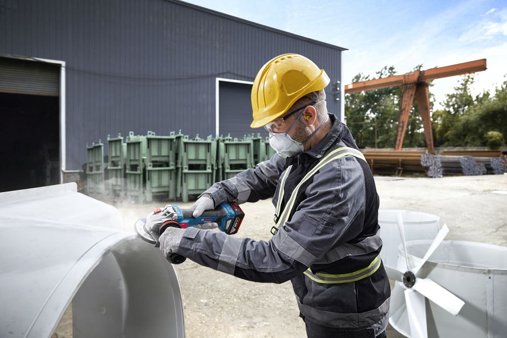 Bosch PRO Akku-Winkelschleifer GWS 18V-11 in L-BOXX Produktbild img5 L