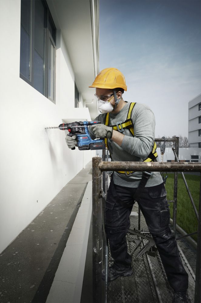Bosch PRO Akku-Bohrhammer mit ONECHUCK GBH 18V-22 X Produktbild img5 L