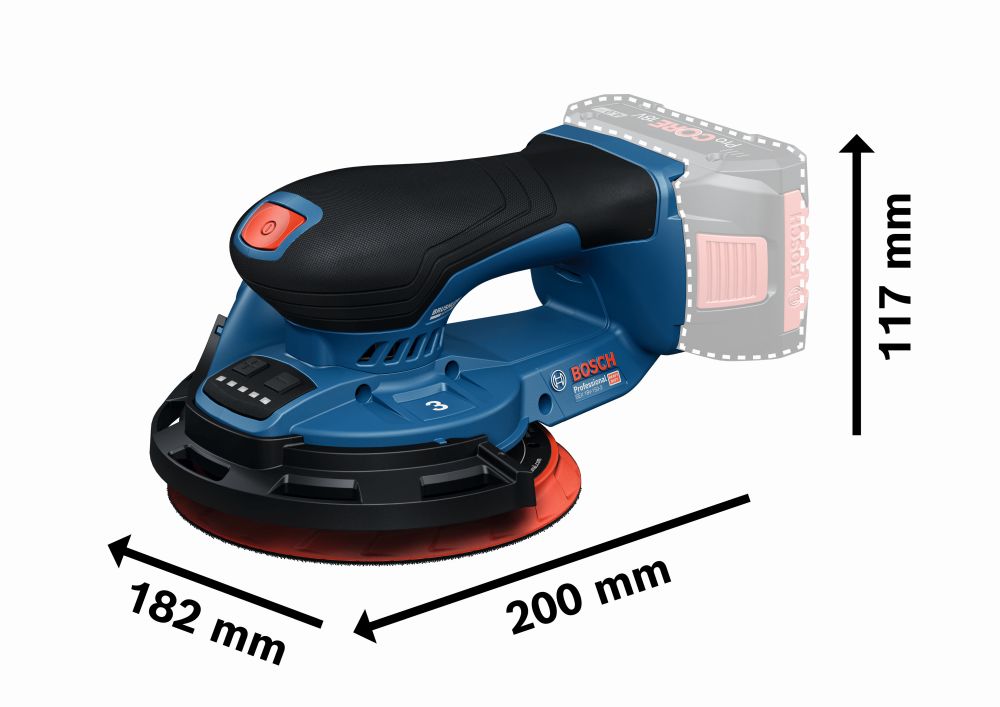 Bosch PRO Akku-Exzenterschleifer GEX 18V-150-3 in L-BOXX Produktbild img3 L
