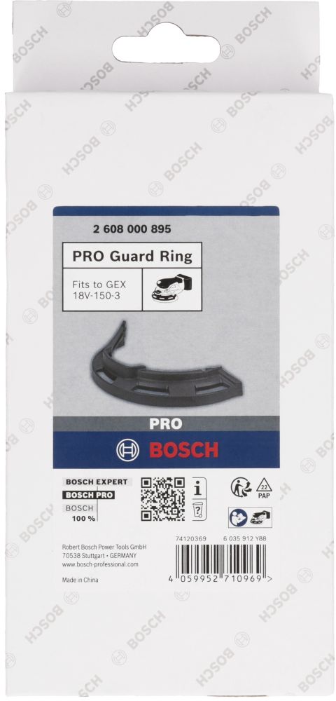 Bosch PRO Schutzring für Exzenterschleifer GEX 18V-150-3 Produktbild img2 L