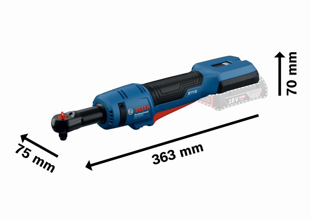 Bosch PRO Akku-Ratschenschrauber GRC 18V-60 Produktbild img3 L