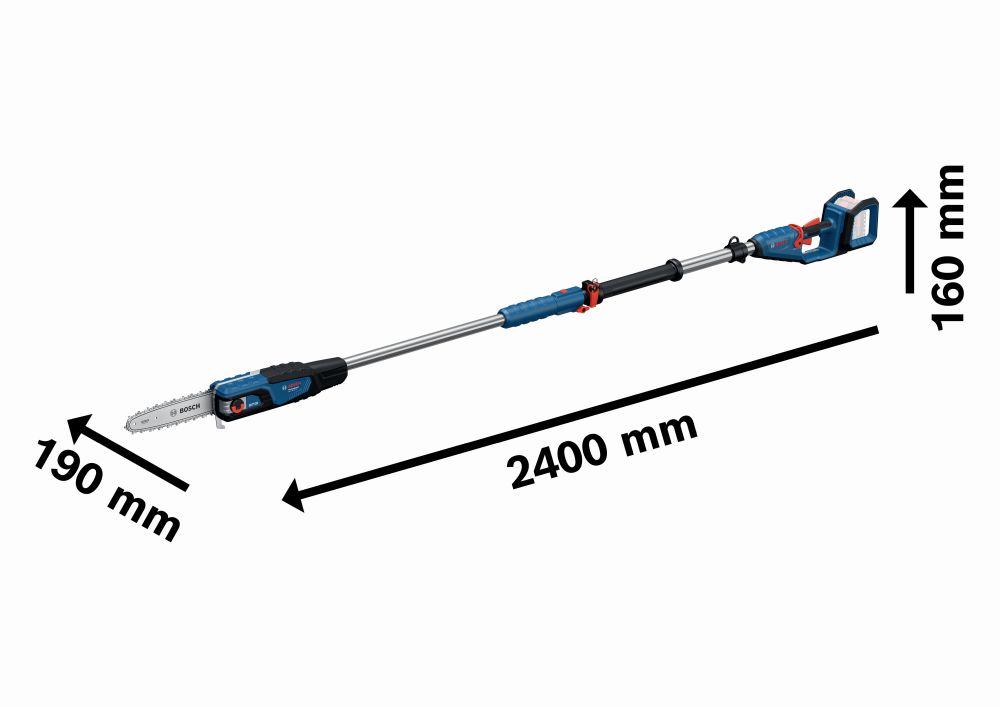 Bosch PRO Akku-Teleskop-Hochentaster GKE 18V-25 TP Produktbild img3 L