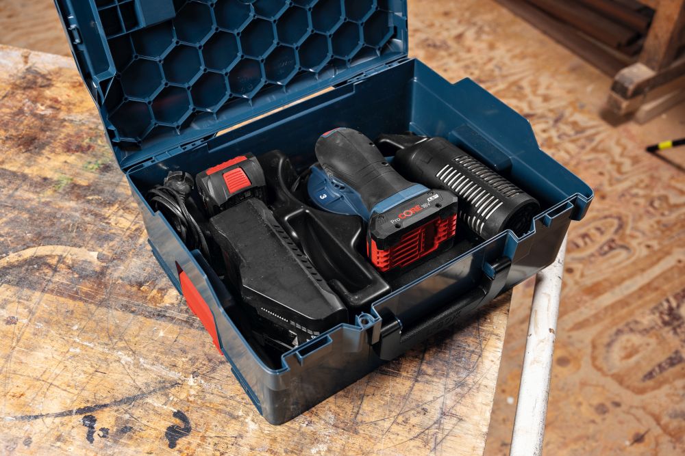 Bosch PRO Akku-Exzenterschleifer GEX 18V-150-3 in L-BOXX Produktbild img7 L