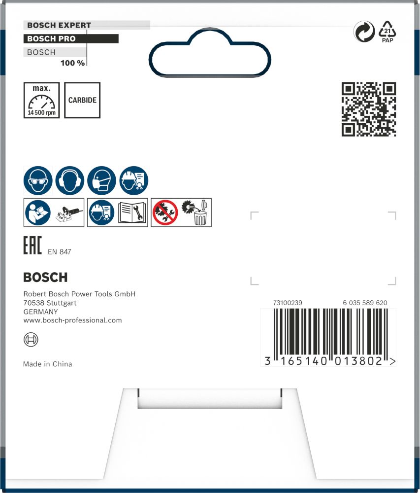 Bosch PRO Scheibenfräser, 105 x 20 x 4 mm, 8 Zähne Produktbild img4 L