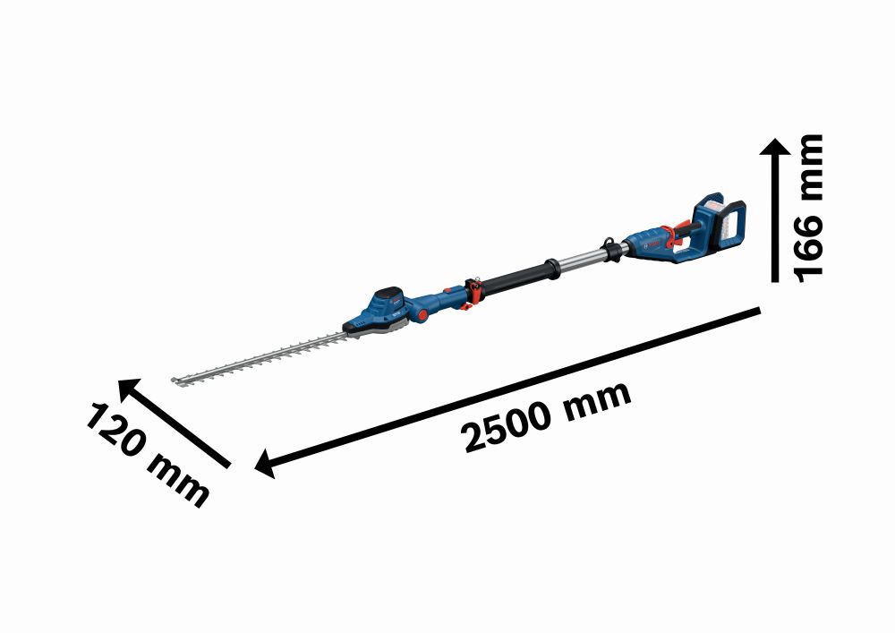 Bosch PRO Akku-Teleskop-Heckenschere GHE 18V-50 TP Produktbild img3 L
