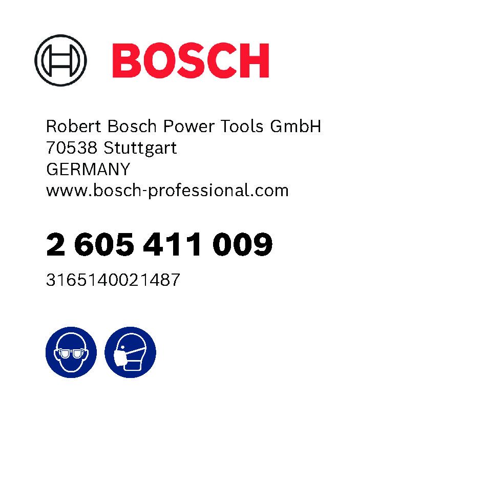 Bosch PRO Gewebestaubbeutel für Exzenter-, Band,- Schwingschleifer, Handkreissägen Produktbild img3 L