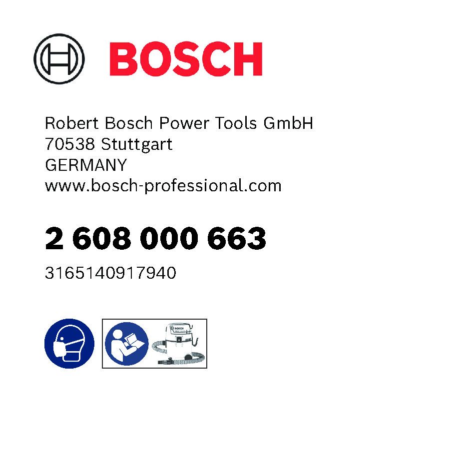 Bosch PRO Filter, passend zu: GAS 18V-10 L Produktbild img3 L