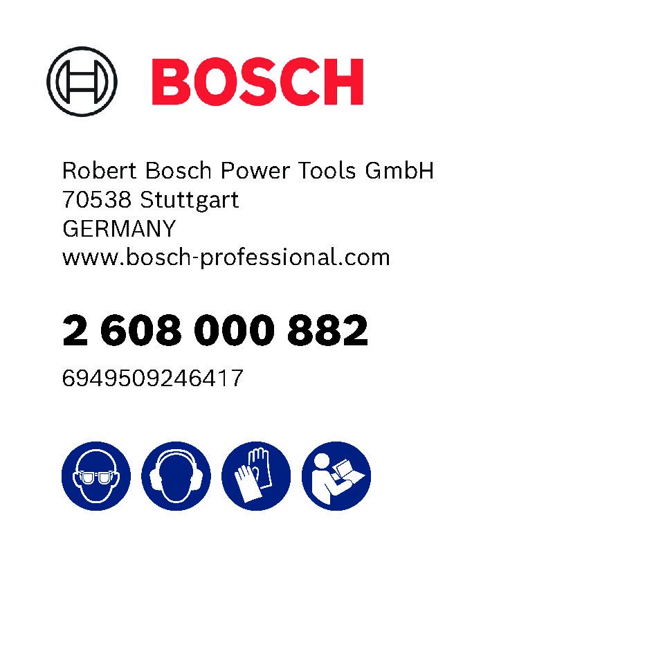 Bosch PRO Absaughaube, ohne Schlüssel, 115/125 mm Produktbild img5 L
