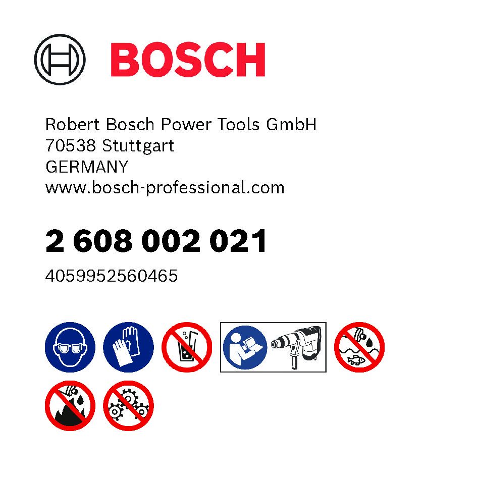 Bosch PRO SDS Schmierfett für Bohrer und Meißel Produktbild img12 L