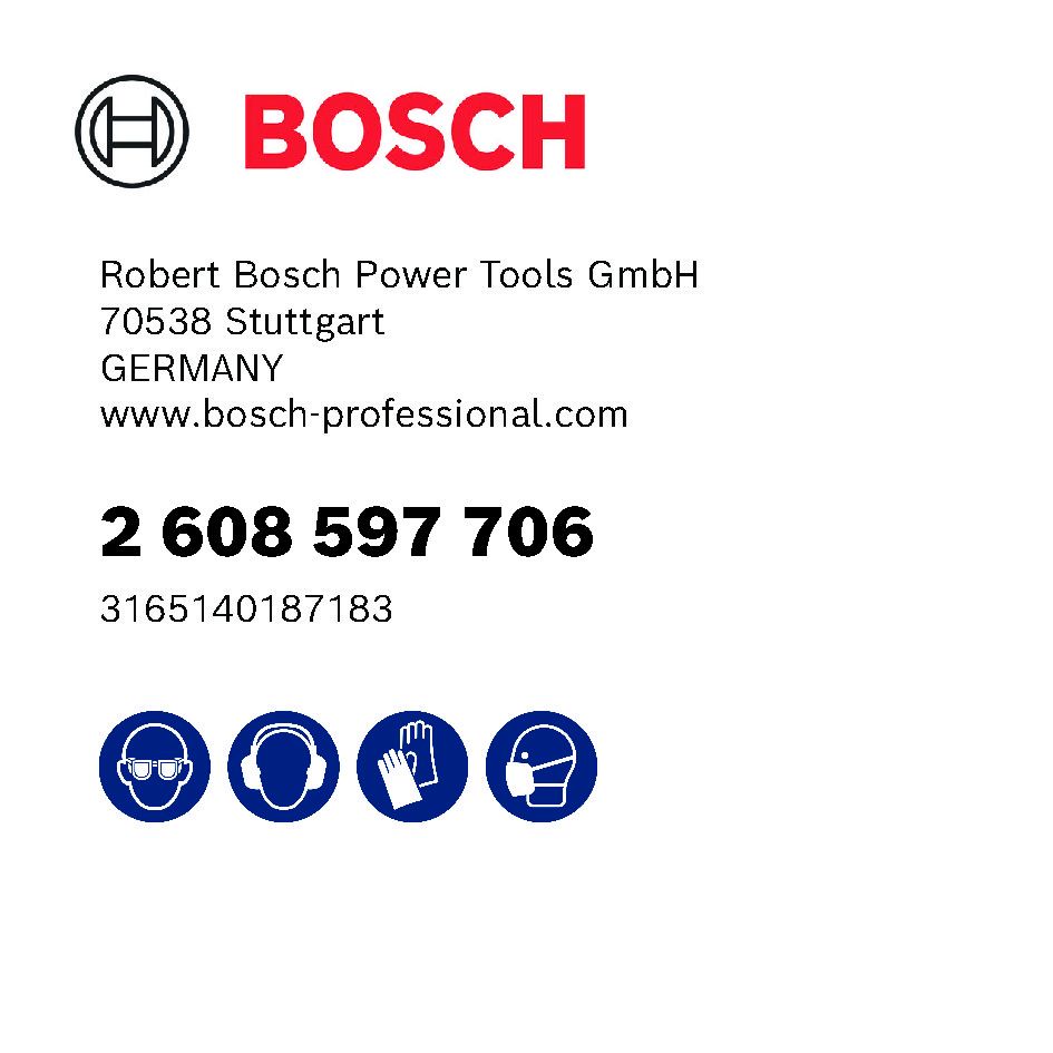 Bosch PRO Betonbohrer CYL-3, 6 x 60 x 100 mm, d 5,5 mm, 3er-Pack Produktbild img12 L