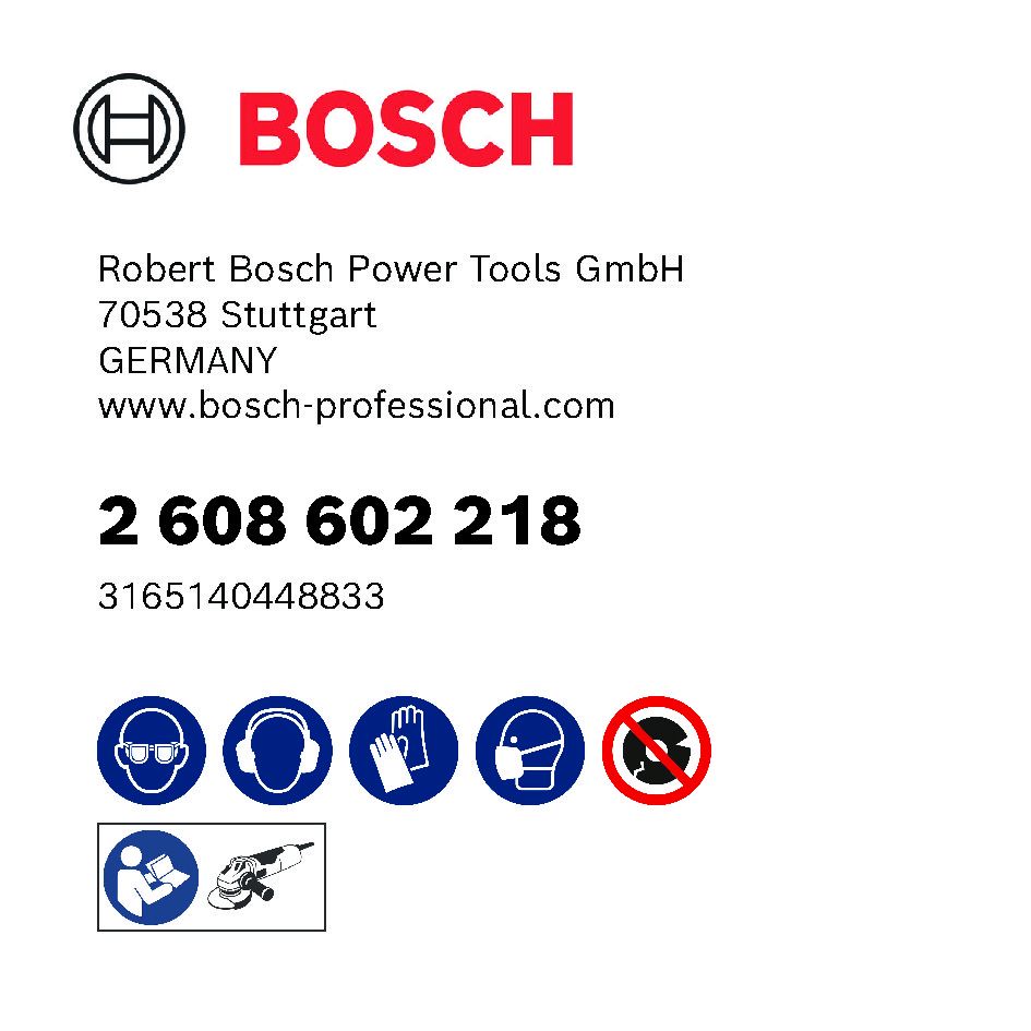 Bosch PRO Semi-Flexible Schleifscheibe, 125 x 3 x 22,23 mm Produktbild img12 L