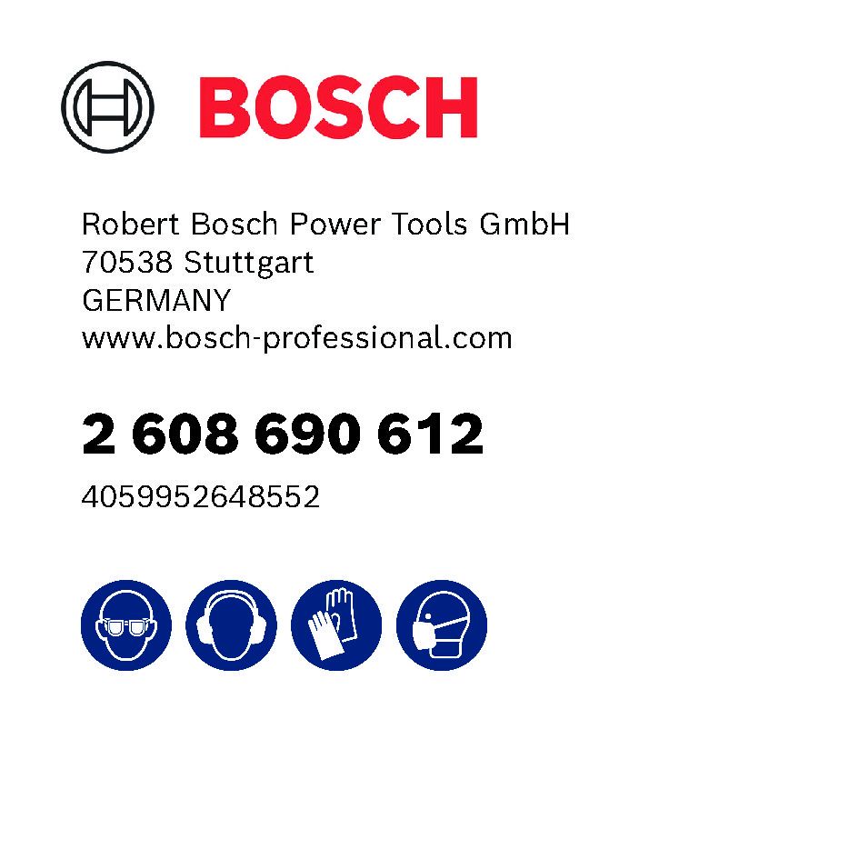 Bosch PRO SDS max Bodenschaber, 152 x 635 mm Produktbild img15 L