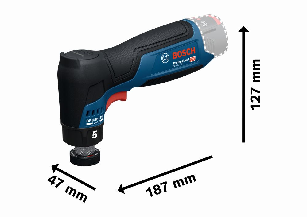 Bosch PRO Akku-Exzenterschleifer GEX 12V-32 Produktbild img3 L