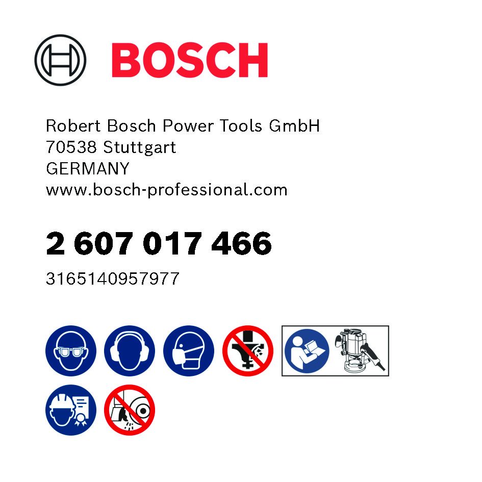 Bosch PRO Nutfräser-Set, Schaft 8 mm, 6-tlg Produktbild img11 L