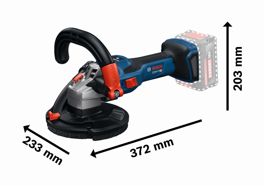 Bosch PRO Betonschleifer GBR 18V-15 S in L-BOXX Produktbild img3 L