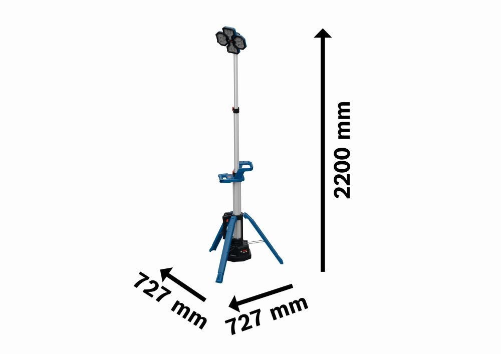 Bosch PRO Akku-Bauleuchte GLT18V-5000 Produktbild img3 L