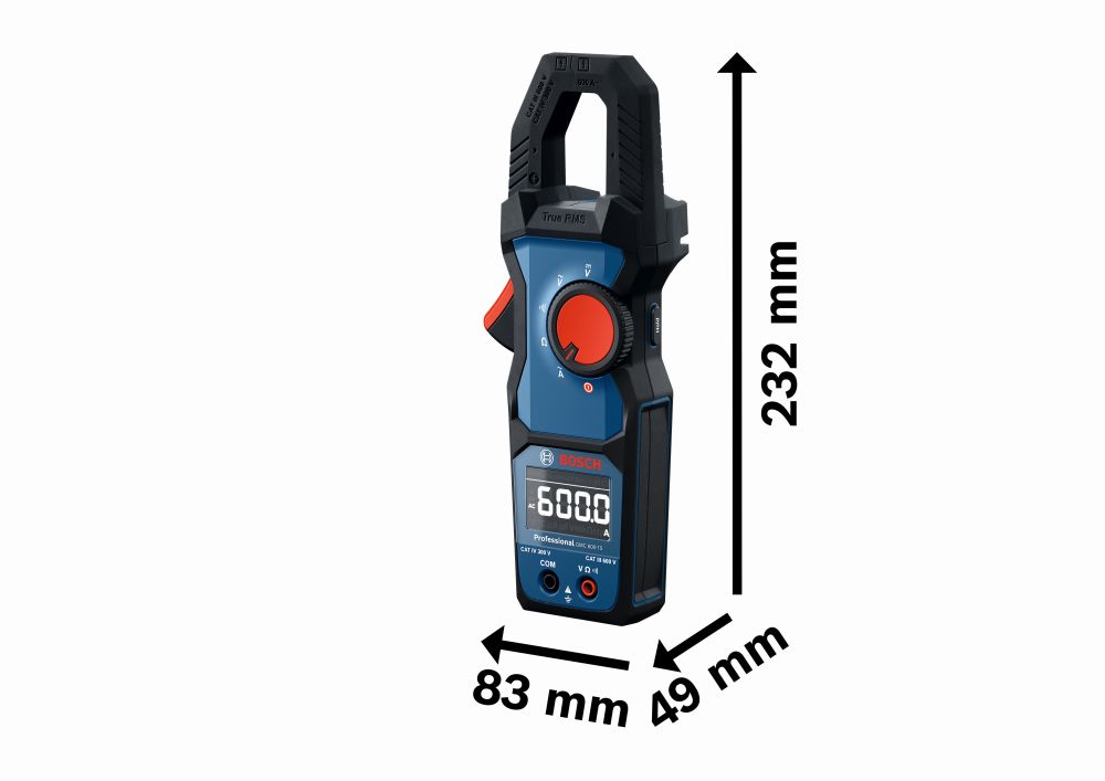 Bosch PRO Strommesszange GMC 600-15 + MH 1 Produktbild img3 L
