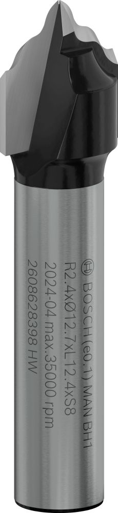 Bosch PRO Profil- Nutfräser, R 2,4 mm, S 8 mm Produktbild img1 L