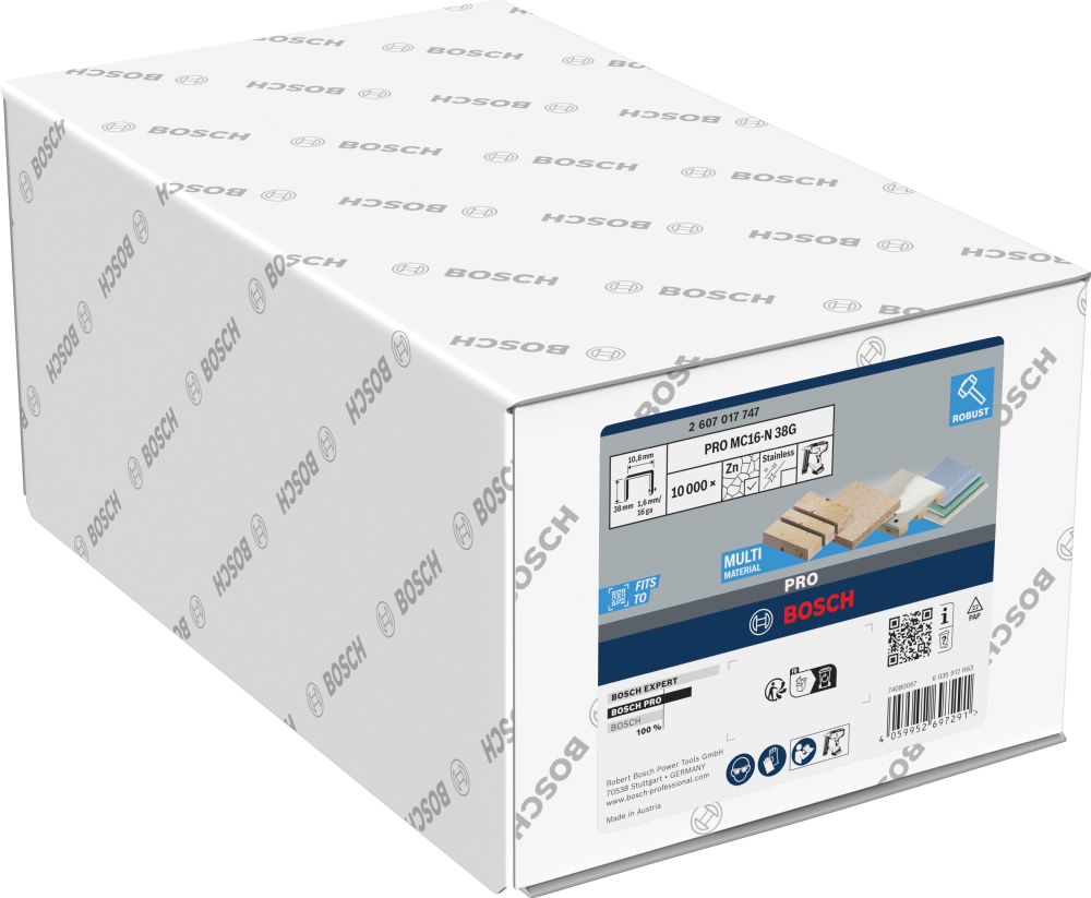 Bosch PRO MC16-N 38G Kronenklammerr mit mittlerem Rücken, 1,6/16 g, 38 mm Produktbild img2 L