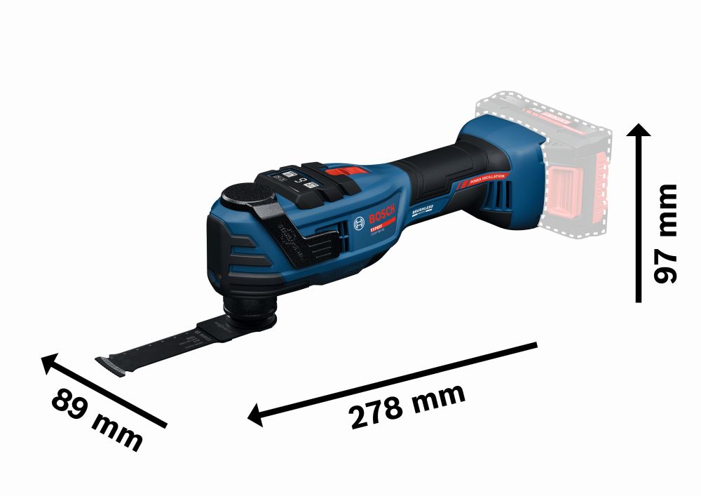 Bosch EXPERT Akku-Multi-Cutter EXOP18V-40, L-BOXX 136 Produktbild img3 L