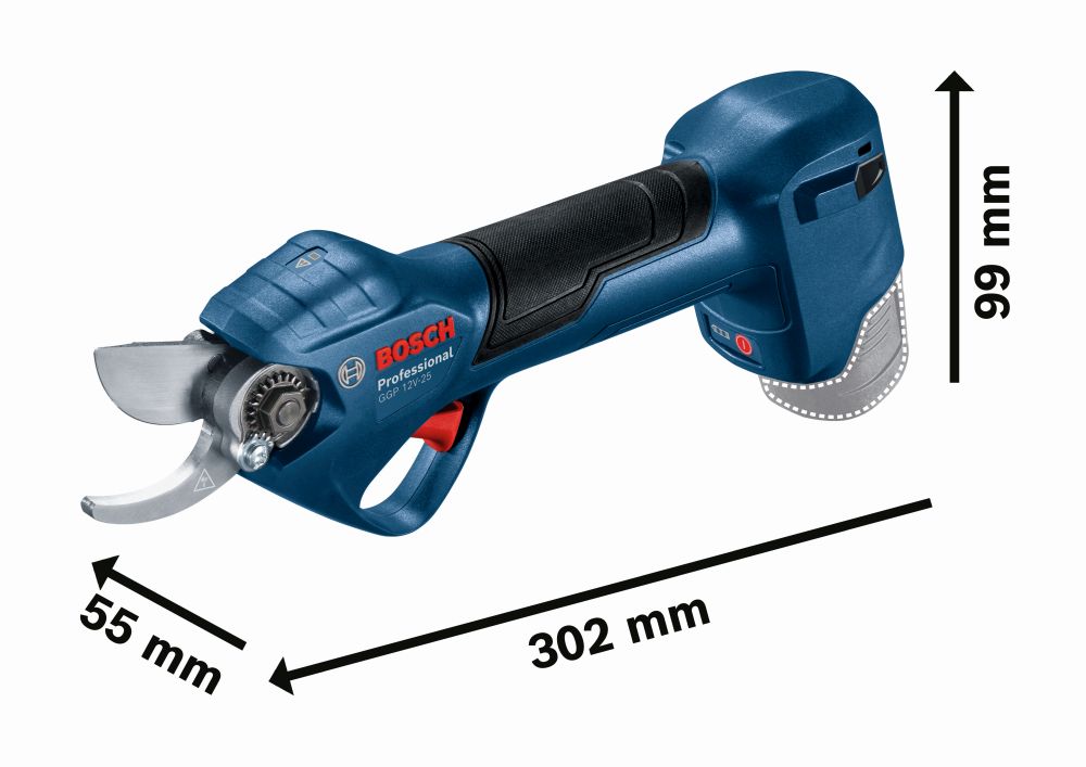 Bosch PRO Akku-Gartenschere GGP 12V-25 Produktbild img3 L