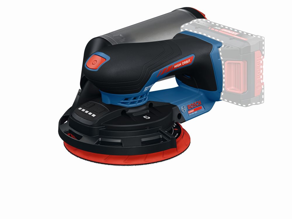 Bosch EXPERT Akku-Exzenterschleifer EXEX18V-150-5, L-BOXX 162 Produktbild img2 L