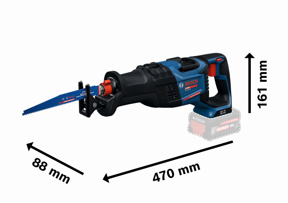 Bosch EXPERT Akku-Säbelsäge EXSA18V-32 Produktbild img3 L
