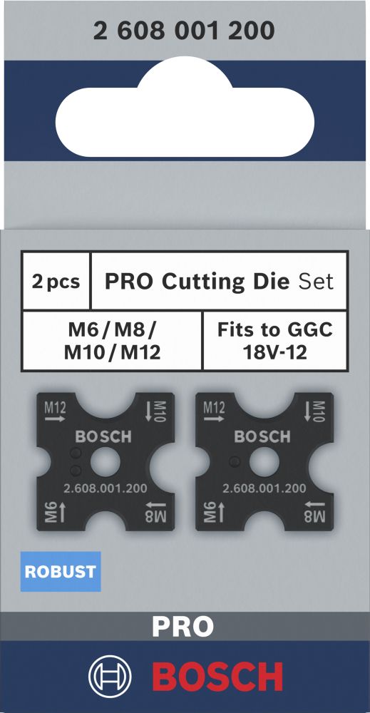 Bosch PRO Schneidebacken Gewindestangenschneider Set, für M6, M8, M10, M12 Produktbild img2 L