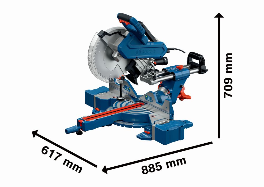 Bosch PRO Kapp- und Gehrungssäge GCM 340-305 D Produktbild img3 L