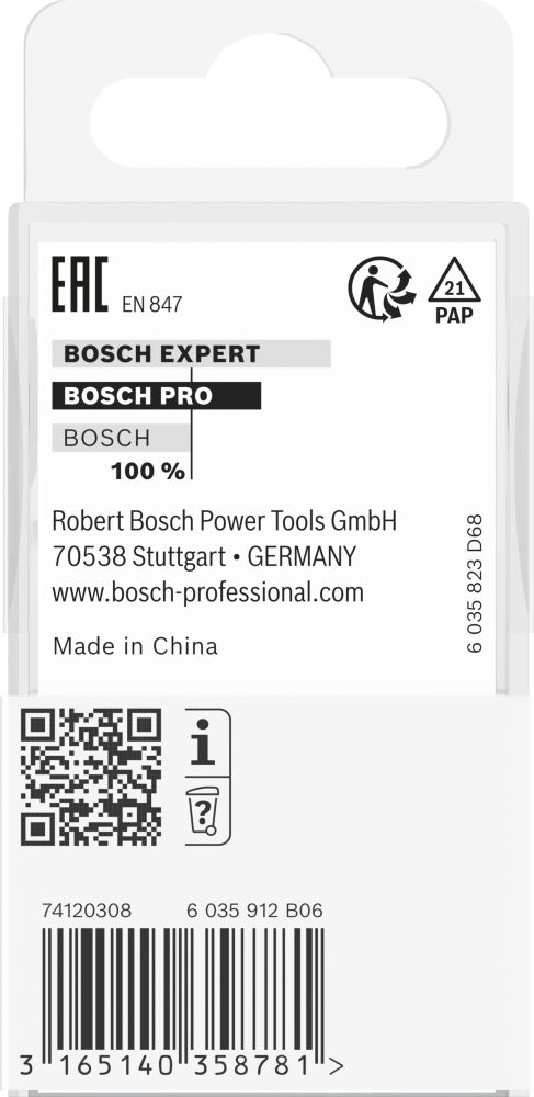 Bosch PRO Falzfräser, D 1", S 1/4" Produktbild img4 L