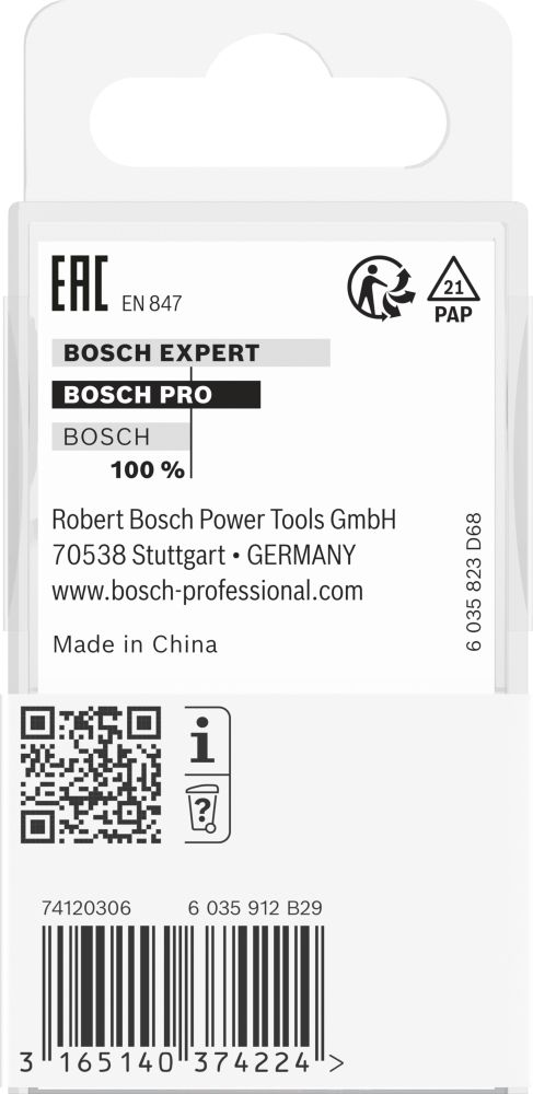 Bosch PRO Falzfräser, D 6,4 mm, S 6 mm Produktbild img4 L