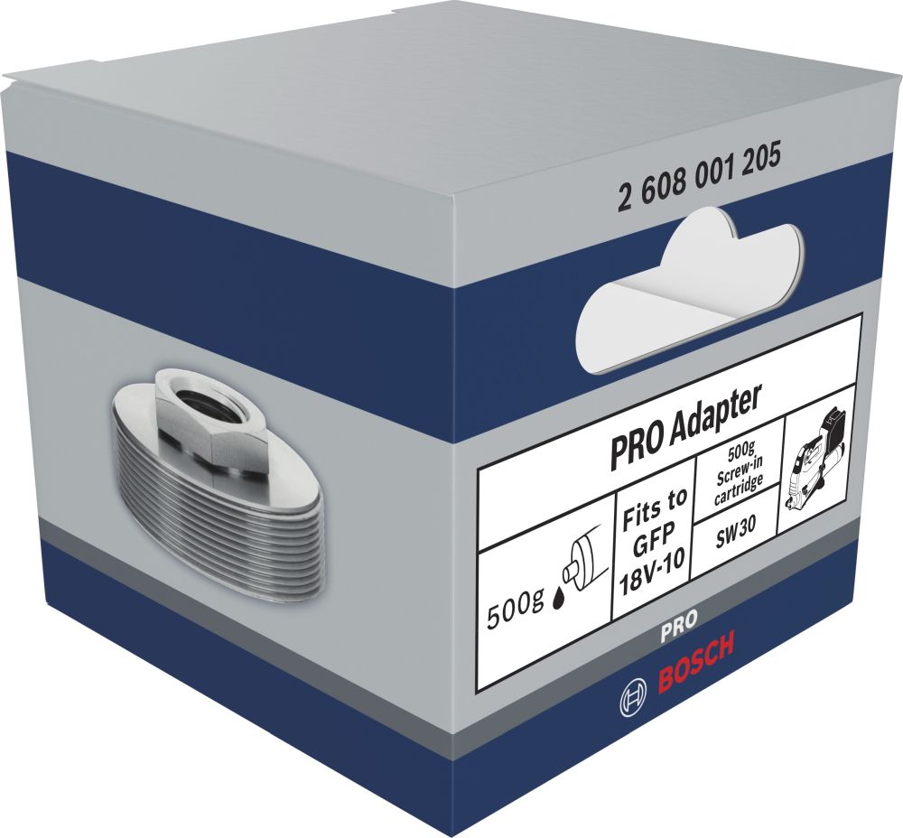 Bosch PRO Adapter für Fettpresse, 500 g Schraubkartusche Produktbild img2 L