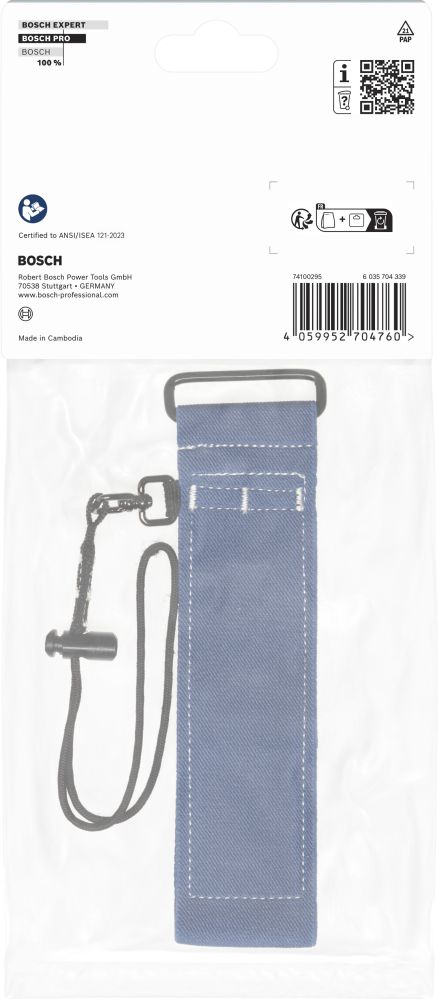 Bosch PRO Armband, 2,25 kg, runde Kordelschlaufe Produktbild img3 L