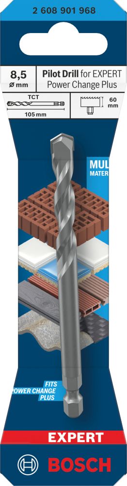 Bosch EXPERT Zentrierbohrer für Power Change Plus, TCT, Ø8.5 x 60 x 105 mm Produktbild img2 L