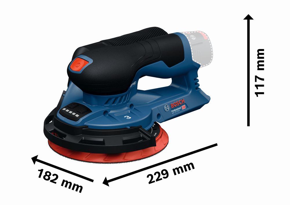 Bosch PRO Akku-Exzenterschleifer GEX 12V-150-3 Produktbild img3 L