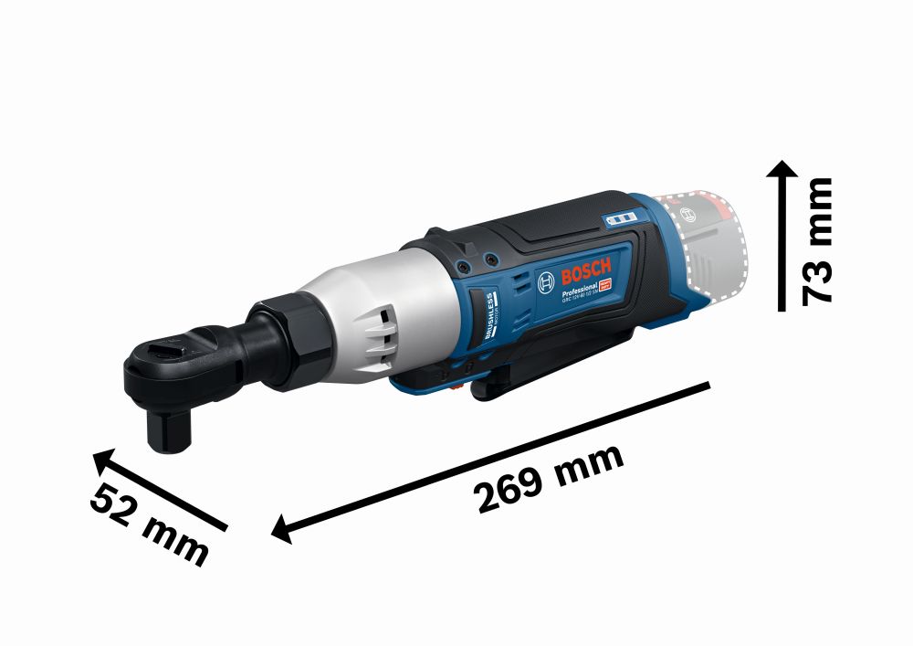 Bosch PRO Akku-Ratschenschrauber GRC 12V-60 1/2 SN Produktbild img3 L