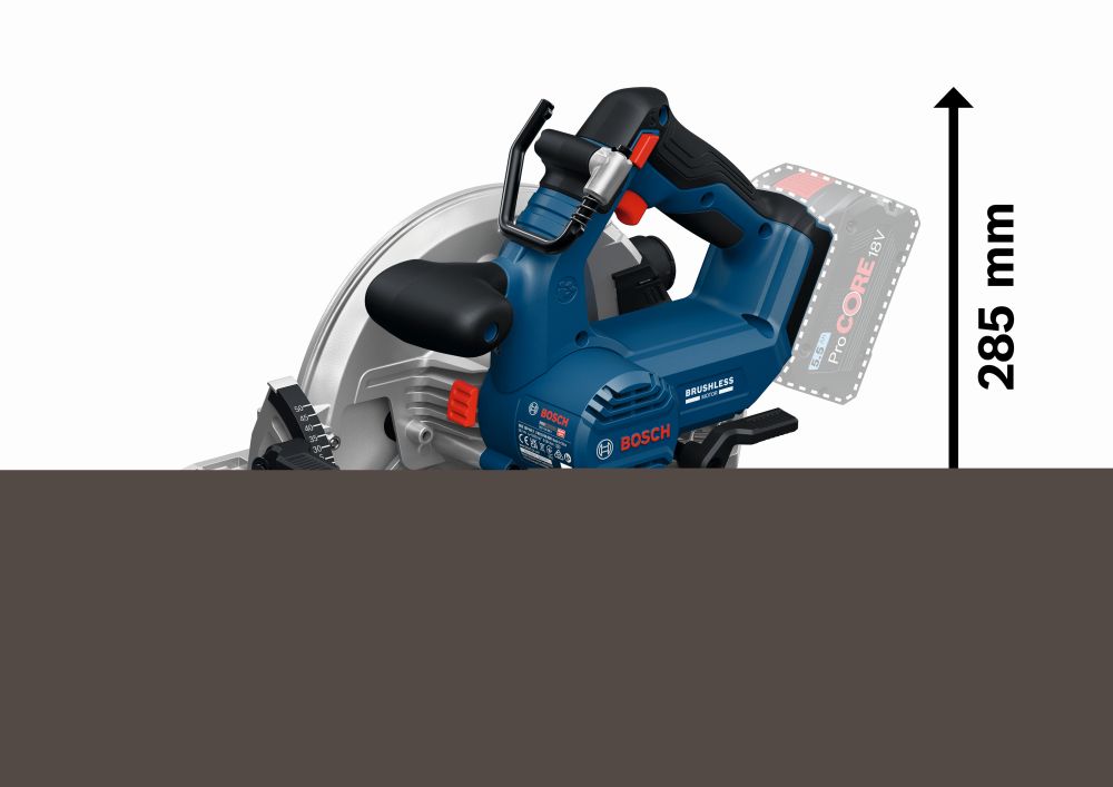 Bosch PRO Akku-Kreissäge GKS 18V-68-2 Produktbild img3 L