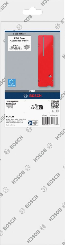 Bosch PRO Zero Clearance Einsatz für Tischkreissägen Produktbild img2 L
